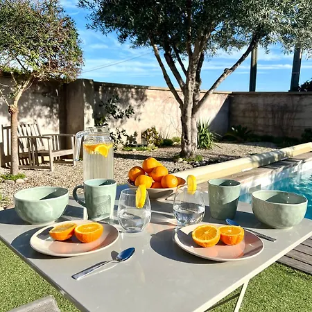 Appartement L'Arancetu Vue Mer Avec Piscine Biguglia  Exterior photo